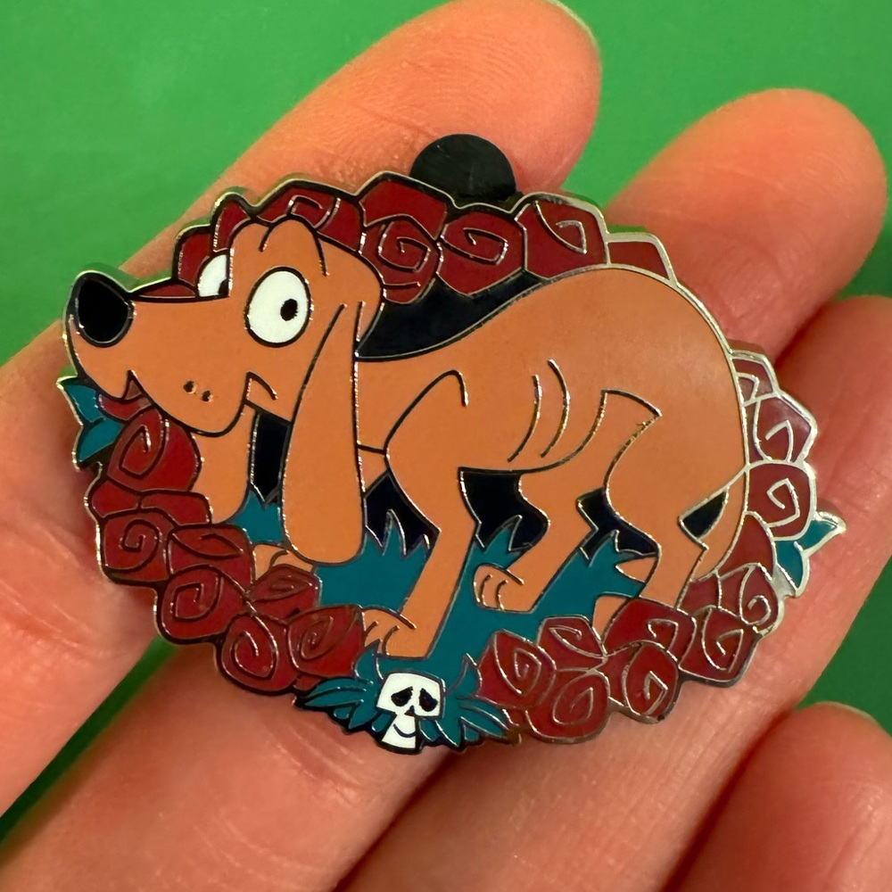 Disney Caretaker's Brown Dog Haunted Mansion Classic Collection Trading Pin